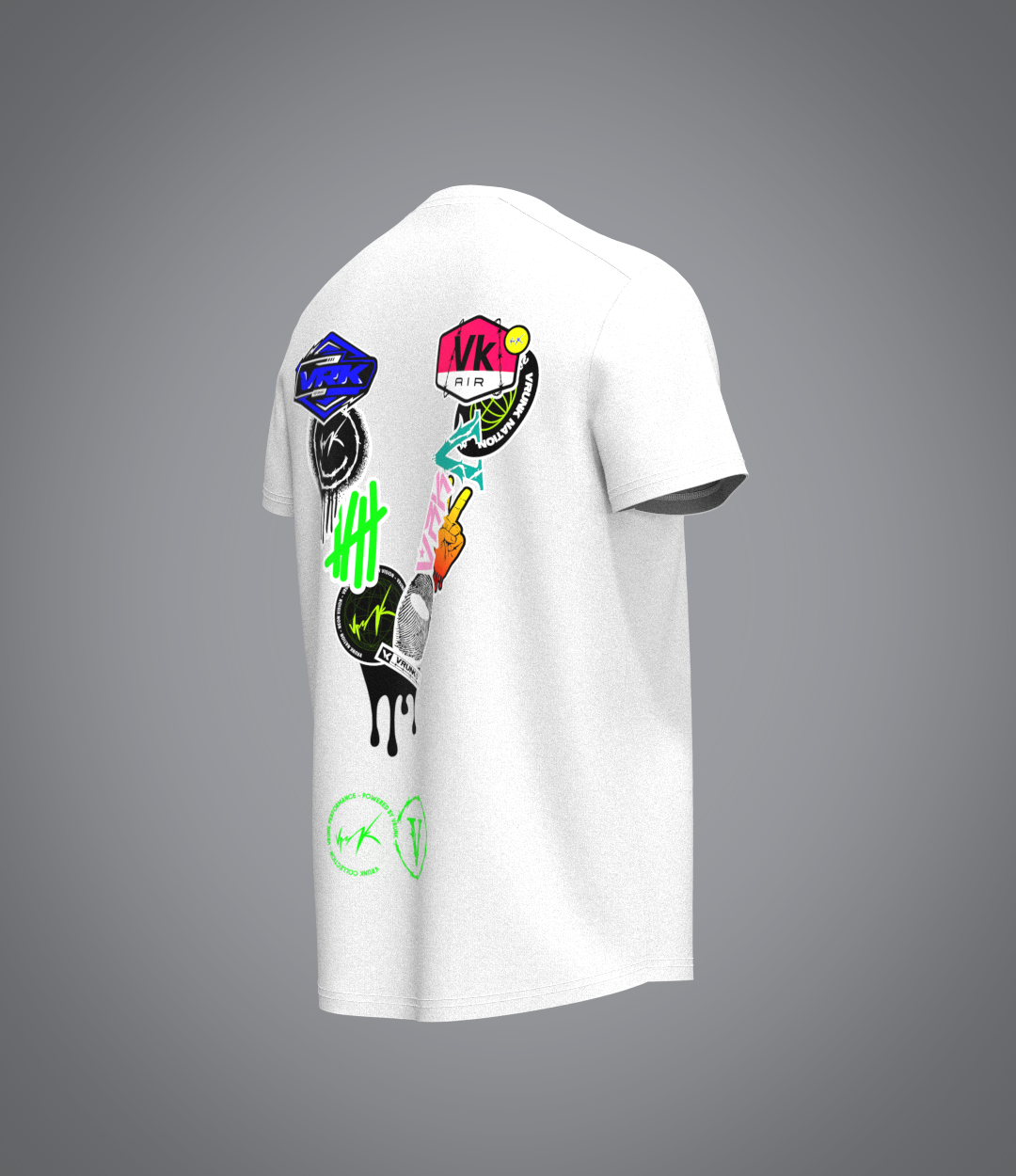 Tee-Shirt Stick The World Blanc